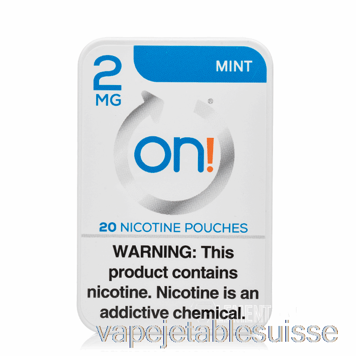Vape Suisse, C'est Parti ! Sachets De Nicotine - Menthe 2mg